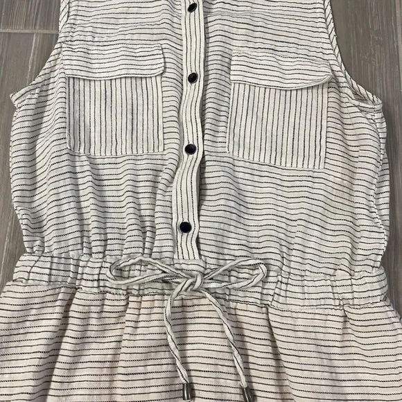 Splendid sleeveless stripe shirt dress, size Small - Picture 3 of 7